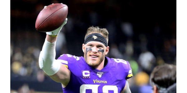 Kyle Rudolph var glad över att ha blivit värvad av Tampa Bay Buccaneers